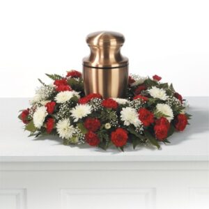 Candle or Urn Memorial Wreath