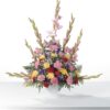 Carnation sympathy  floral arrangement