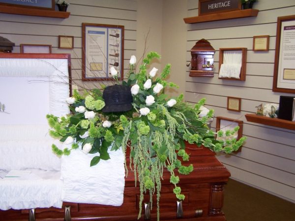 Personalized Casket Spray