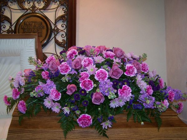 Sentiments Casket Spray