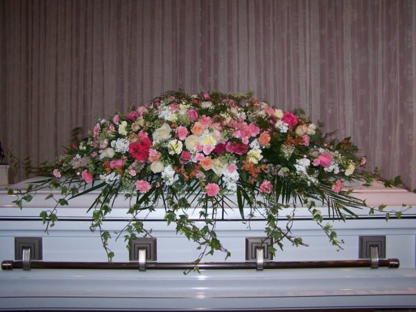 friendship Ivy Casket Spray